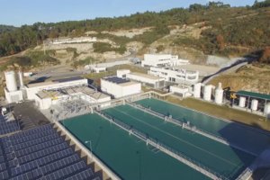 Estação de tratamento de águas residuais (ETAR) de Viseu Sul, inaugurada em Agosto de 2016