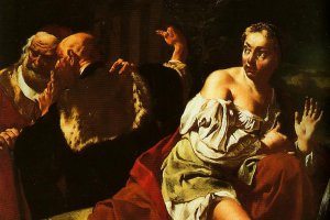 Susanna and the Elders Painting, Giovanni Battista Tiepolo