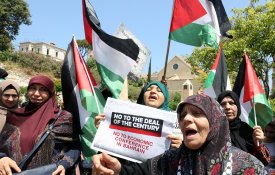 «Acordo do Século visa normalizar a ocupação da Palestina», alerta OLP