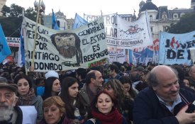Argentinos exigiram «justiça», 2 anos depois do desaparecimento de Maldonado
