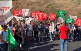 Estações paradas e trabalhadores que «não arredam pé» na Águas e Resíduos da Madeira