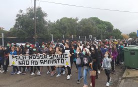 Alunos do Seixal marcharam pela retirada urgente do amianto