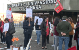Greve nos Hospitais Universitários de Coimbra