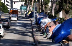 Los Angeles continua a ser a capital dos sem-abrigo nos EUA