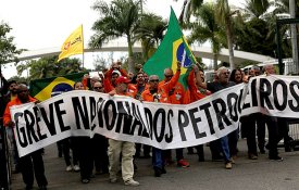 Sector petrolífero em luta contra despedimentos e privatizações no Brasil