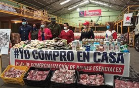 Distribuição de alimentos porta a porta adoptada na Venezuela durante a pandemia