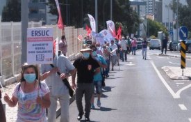 Trabalhadores do grupo EGF reclamam aumentos