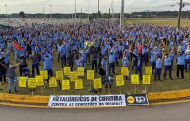 Fiequimetal solidária com a luta na Renault em Curitiba