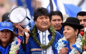  Evo Morales mantém-se à frente da campanha eleitoral do MAS