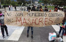 Registo de extrema violência mantém-se na Colômbia