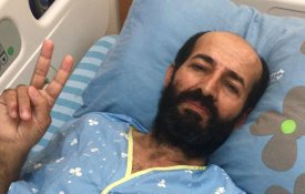 Prisioneiro palestiniano termina greve de fome de 103 dias
