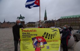 Organizações dinamarquesas condenam o bloqueio a Cuba
