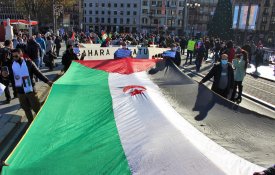 Centenas manifestaram-se pela liberdade do povo saarauí no País Basco