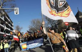 Centenas de neonazis homenagearam em Madrid a Divisão Azul