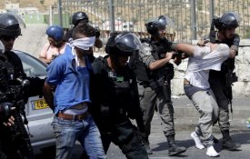  Israel prendeu 158 palestinianos em duas semanas