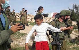 Forças israelitas prenderam 230 menores palestinianos desde Janeiro