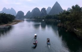 Rio Lijiang espelha os avanços da China a nível ecológico