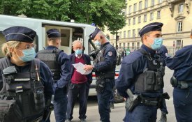 Em Paris, prisão arbitrária de dirigente da Associação de Solidariedade com Palestina