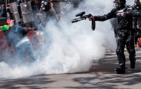 Nova noite de intensa repressão policial na Colômbia