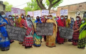 Agricultores indianos marcaram seis meses de luta com grande mobilização