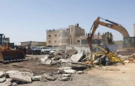  Demolição de estruturas palestinianas aumentou 90% até ao fim de Abril