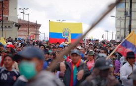 Sindicatos equatorianos convocam jornada nacional de protesto