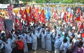 Privatizações e leis contra o povo no centro dos protestos «Dia de Salvar a Índia»