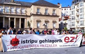 Elevada sinistralidade laboral no País Basco