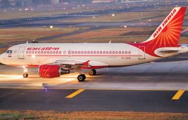 Centrais sindicais instam Modi a suspender venda da Air India