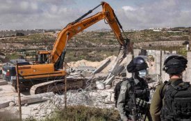 Ocupação israelita demoliu mais de mil edifícios palestinianos em 2021
