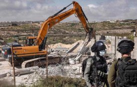 Ocupação israelita demoliu mais de mil edifícios palestinianos em 2021