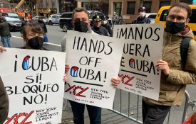 Solidariedade com a Revolução cubana pelo mundo fora