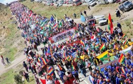 A Marcha pela Pátria é uma das mobilizações «mais importantes» na Bolívia