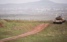 Alerta para a escalada israelita «sem precedentes» nos Montes Golã ocupados