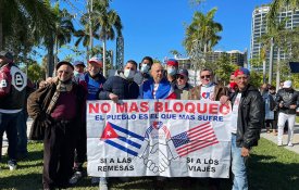 Em Cuba e no estrangeiro, mobilizações pelo fim do bloqueio dos EUA