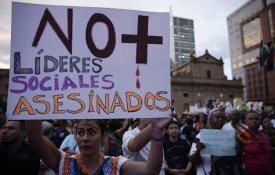 Assassinados 14 dirigentes sociais colombianos em Janeiro