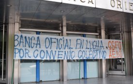 Uruguai: trabalhadores da banca pública mobilizam-se e prevêem mais acções de luta