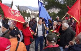 Antifascistas assinalam 77.º aniversário da libertação de Mostar