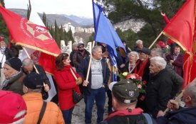  Antifascistas assinalam 77.º aniversário da libertação de Mostar