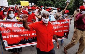 Sindicatos lançam campanha pelo aumento do salário mínimo no Sri Lanka
