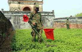Vietname pede mais ajuda internacional para eliminar minas e explosivos