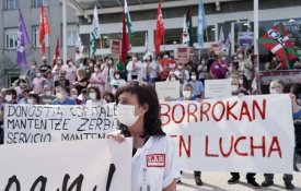 Contra a precariedade, elevada adesão à greve no Serviço Basco de Saúde