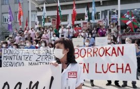 Contra a precariedade, elevada adesão à greve no Serviço Basco de Saúde