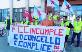 Trabalhadores galegos da recolha do lixo em luta pelos direitos