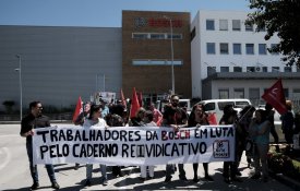  Trabalhadores da Bosch em greve