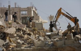 Israel deita abaixo mais casas na Cisjordânia ocupada