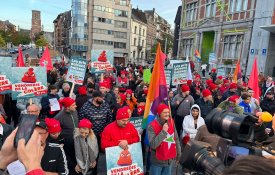 Esquerda belga lança «sextas-feiras da revolta» contra o custo de vida