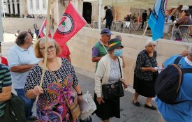 Reformados reúnem-se na Covilhã em luta pelo aumento das pensões