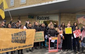 Centenas de inquilinos mobilizaram-se em Londres pelo congelamento das rendas