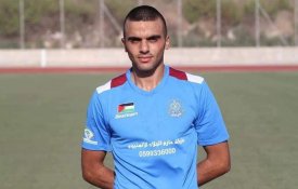 Futebolista palestiniano assassinado pelo exército israelita